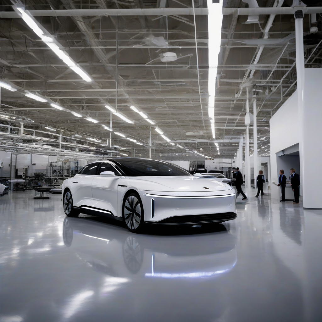 Lucid Motors Rejects Cosmos Production at Underutilized US Facility