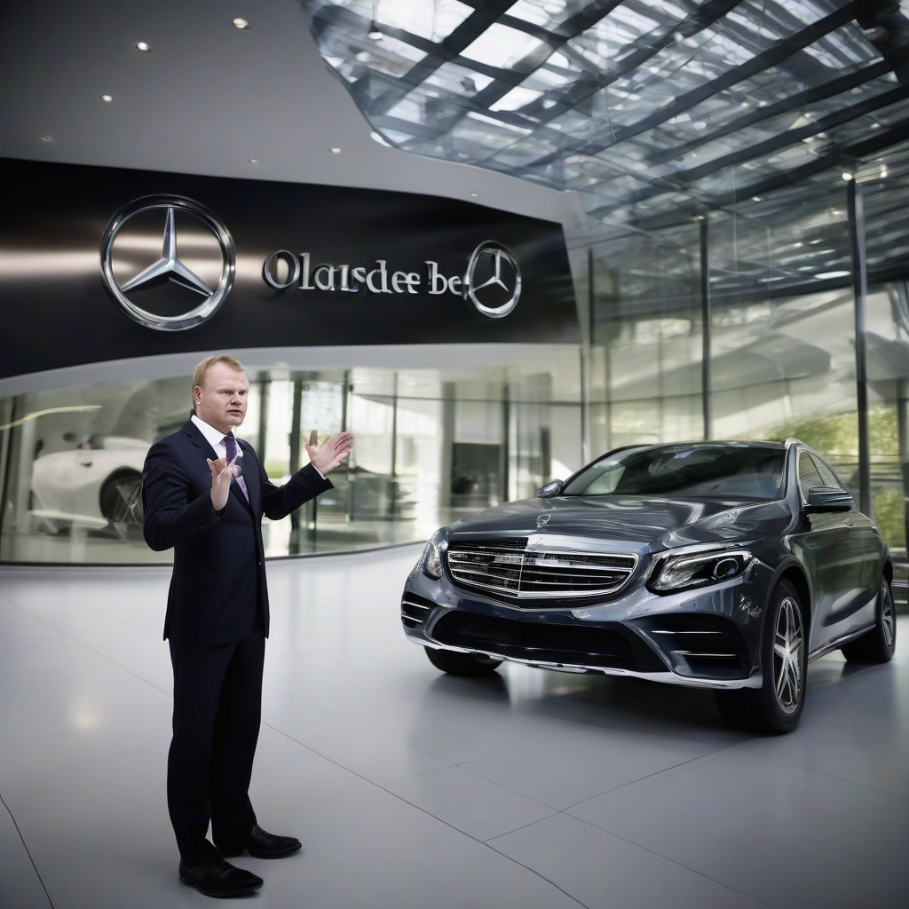 Mercedes-Benz CEO Ola Källenius Defends In-Car Touchscreen Strategy