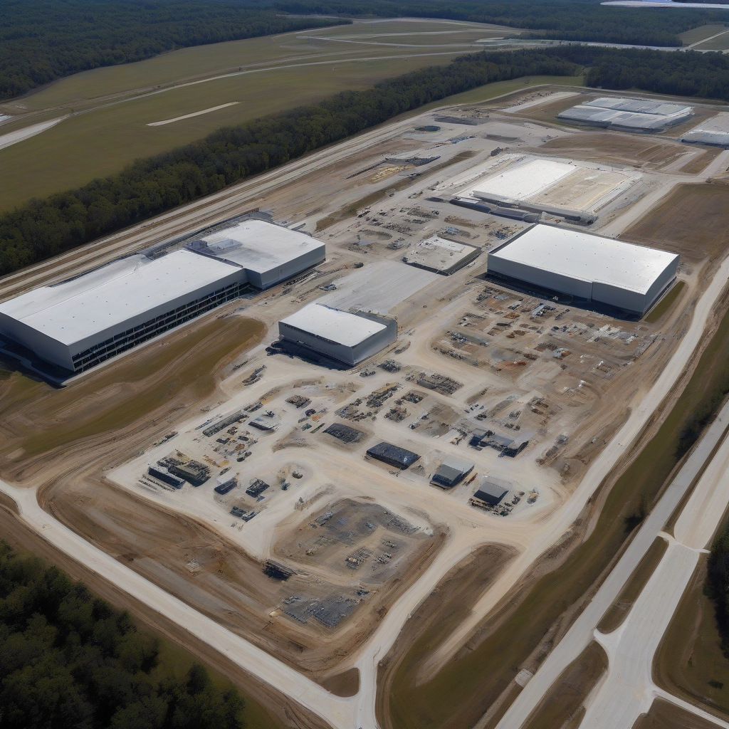 Rivian Progresses on Georgia Manufacturing Site Development