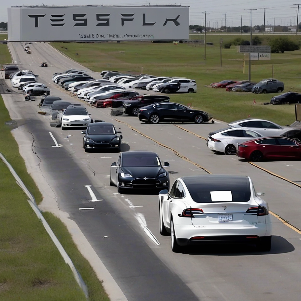 Tesla Autonomous Test Drive Protocol Scrutinized After Salon Collision