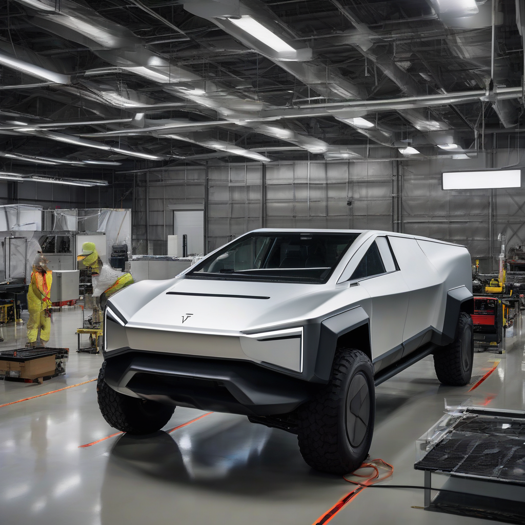 Tesla Cybertruck Production Recovers After Dispute With Angstrom