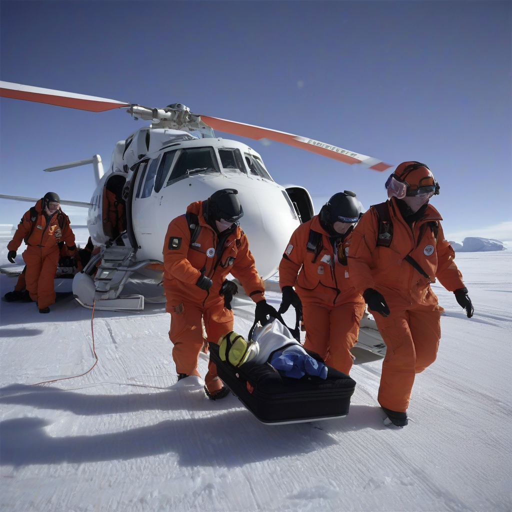Australian Crew Conducts Emergency Medical Evacuation from Antarctica