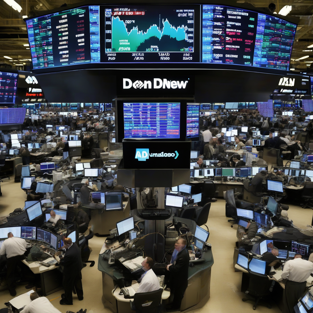 Dow Closes at Record High as Tech Pullback Weighs on Nasdaq