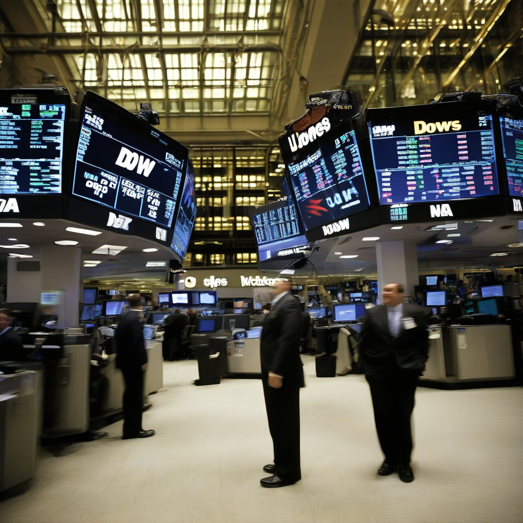 Dow Drops as Nasdaq Rises on Chip Stock Recovery