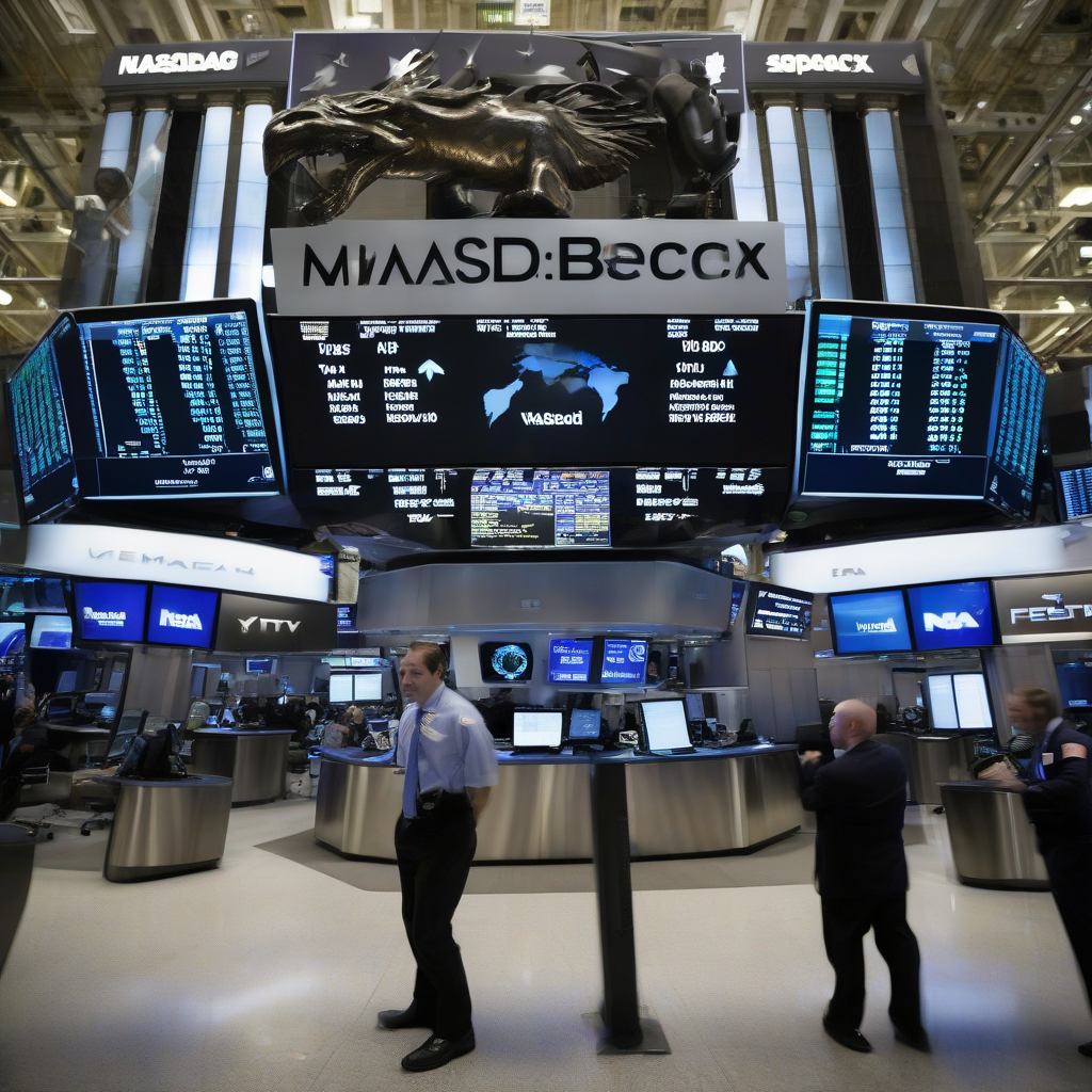 Nasdaq Drops as SpaceX Investor Sentiment Cools on AI Spending