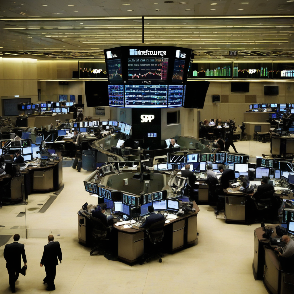 S&P 500 Flat as Investors Eye Mideast Developments and Tech Slump