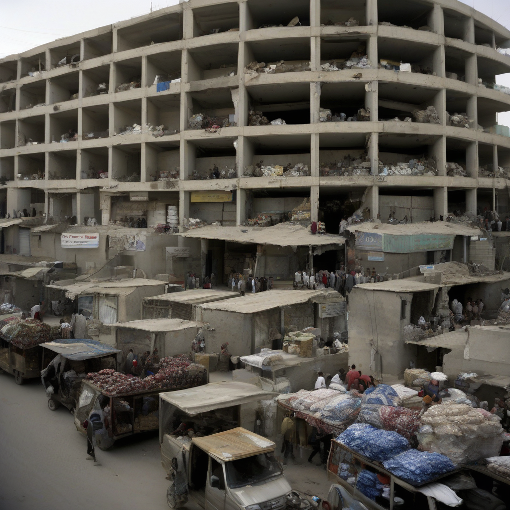 Gaza Market Goods Return Amid Severe Inflationary Pressures