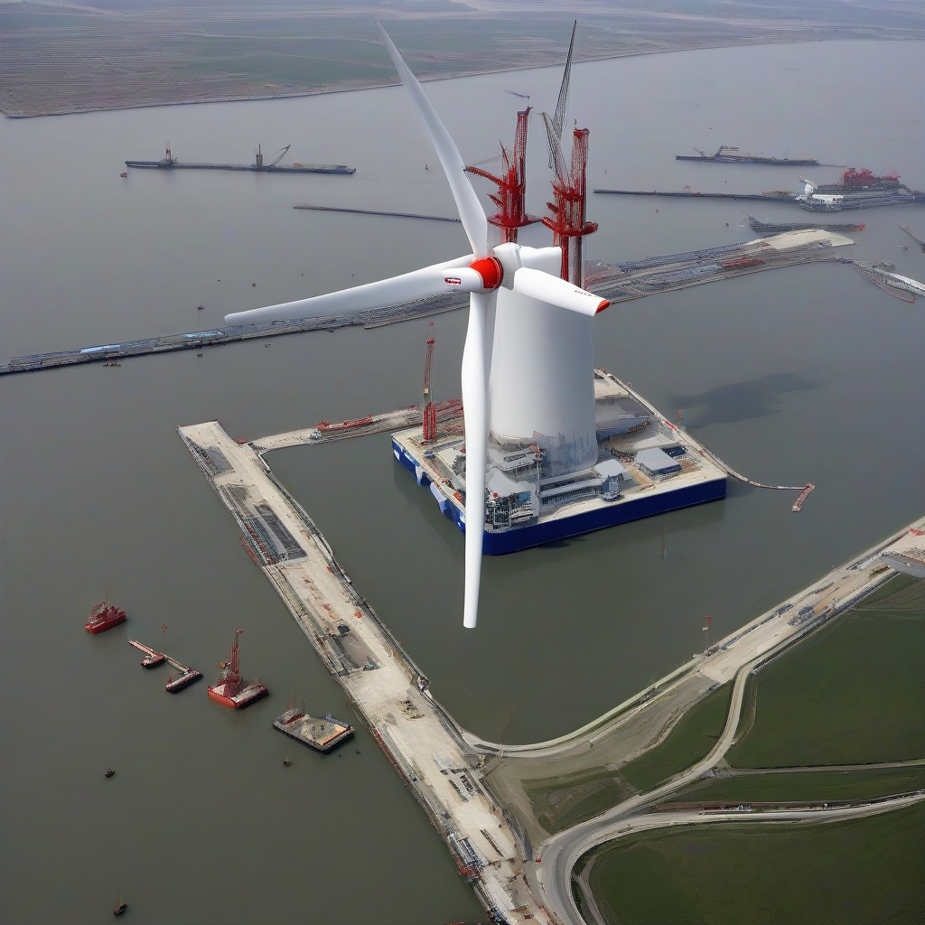 CNOOC Deploys World-First 16MW Floating Wind Turbine in China