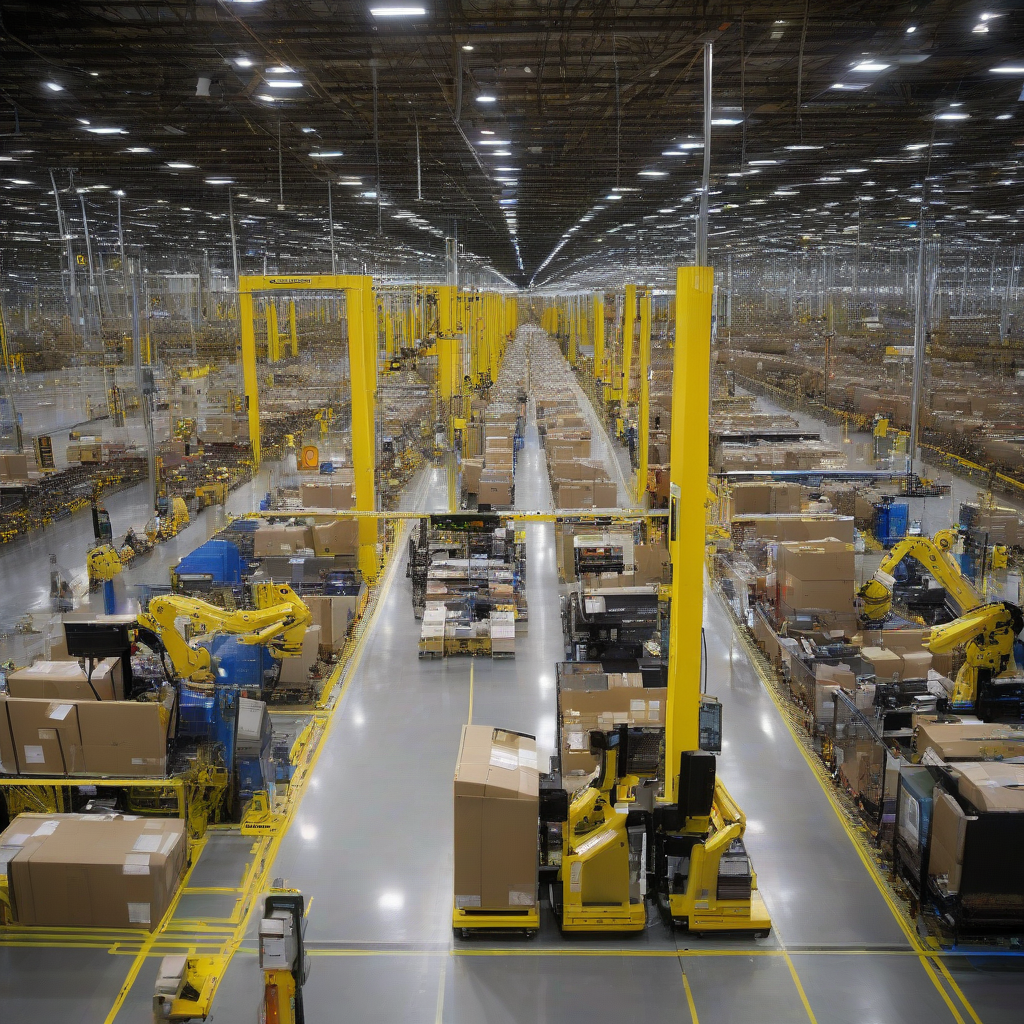Inside Amazon's Automated Fulfillment Operations in Kent, Washington