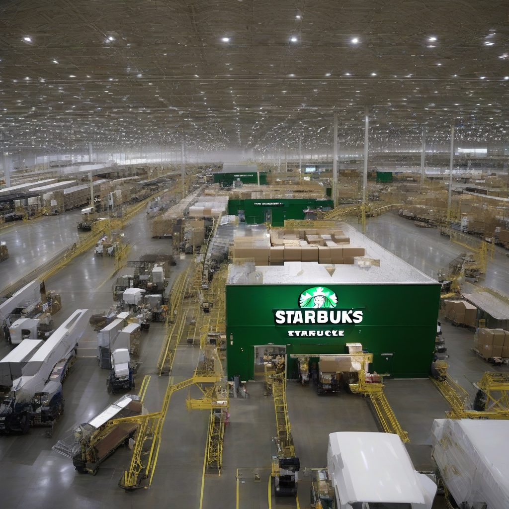 Starbucks Shifts Strategy to Achieve 24-Hour Inventory Replenishment