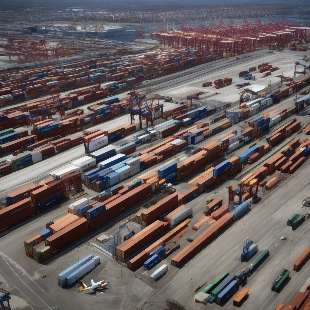 Trans-Pacific Container Rates Fluctuate Amid Shifting Peak Season Demand