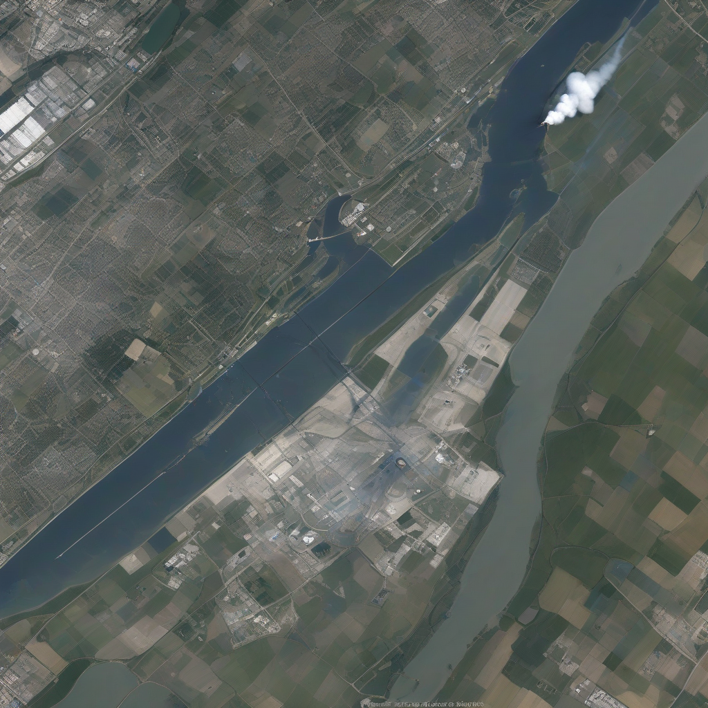 NASA Satellite Data Reveals Tidal Impacts on Elbe River Navigation
