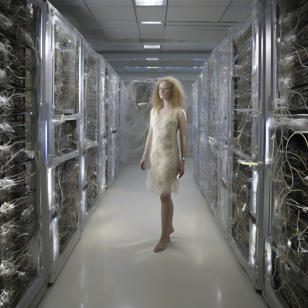 Living Mycelium Dress Introduced With Self-Repairing Capabilities