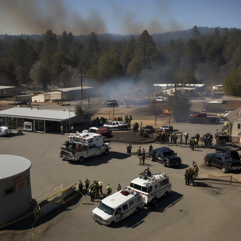 Gann Fire Triggers Emergency Evacuations in Calaveras County