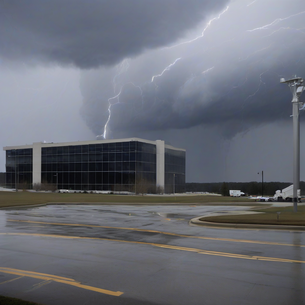 National Weather Service Issues Severe Storm Warning for Georgia